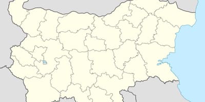 Քարտեզ Բուլղարիայի векторная քարտեզ 